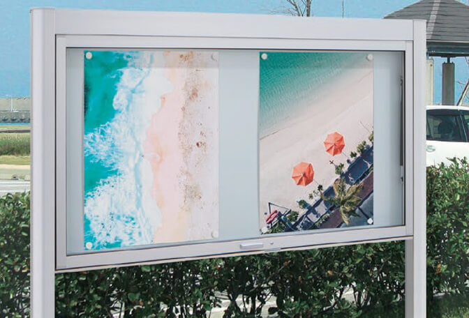 ポスター掲示板・屋外掲示板